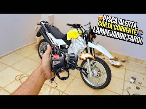 COMO DEIXAR SUA MOTO CHAVE COM POUCAS PECAS BROS 160 2023 0KM