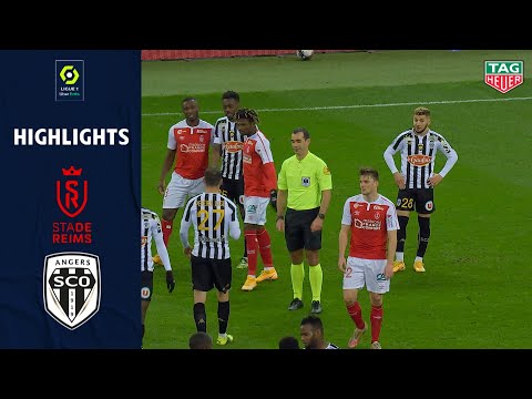 STADE DE REIMS - ANGERS SCO (0 - 0) - Highlights - (SdR - SCO) / 2020-2021