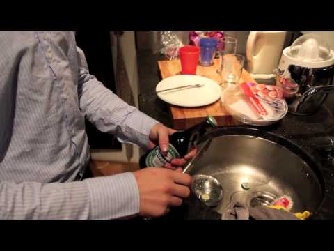 Opening a Beer Bottle Like A Boss!