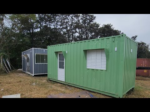 Kitnets em Container 15m2, modelos padrão - Azul Containers