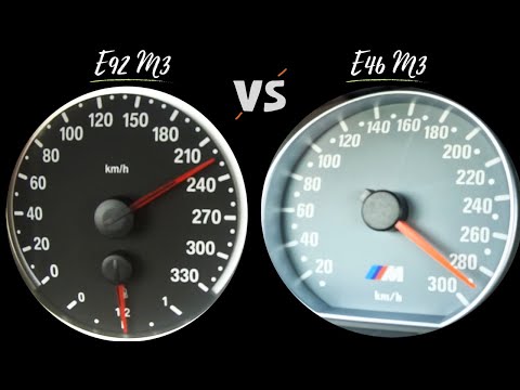 BMW E92 M3 vs BMW E46 M3 | Acceleration Battle