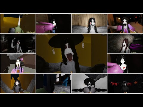 ALL SCARY MOMENTS AND JUMPSCARES / The Yard / Chapter 1 to 4 - Roblox