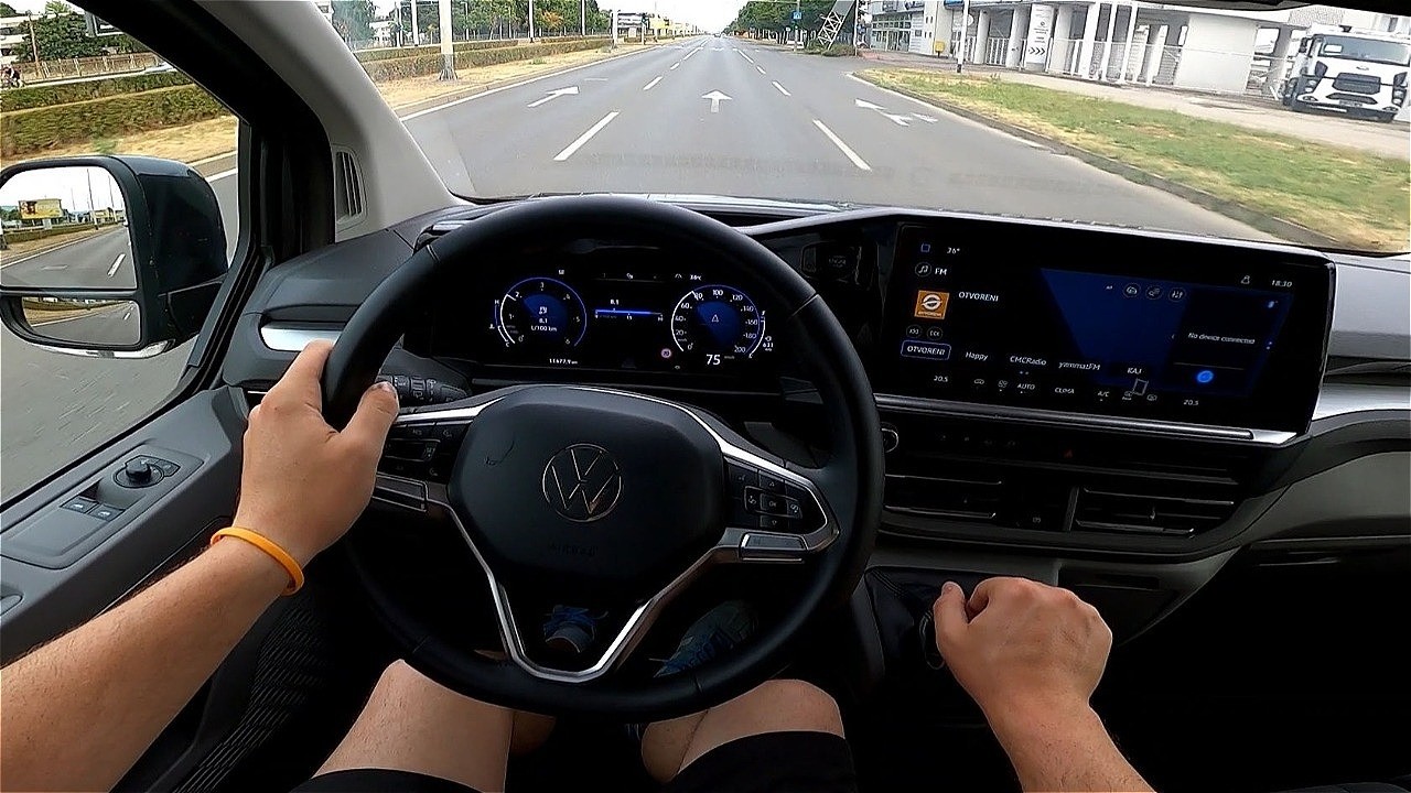 2025 VW Caravelle T7 [2.0 TDI, 150 HP] Test drive (POV) | Full-in depth review