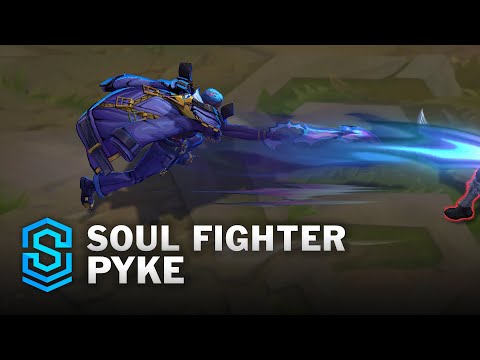 Soul Fighter Pyke Skin Spotlight - Pre-Release - PBE Preview - League of Legends