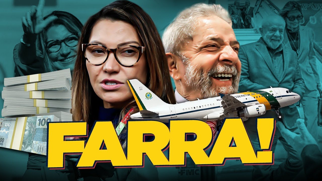 A CONTA INACREDITÁVEL da FARRA de LULA e JANJA!