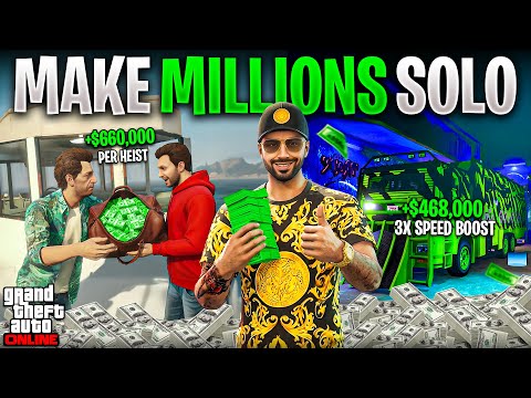 10 Best Ways to Make Millions SOLO in GTA Online (SOLO Money Guide)