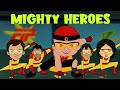 Mighty Heroes From Aryanagar Kids Adventure Videos Mighty Raju Cartoons In Hindi