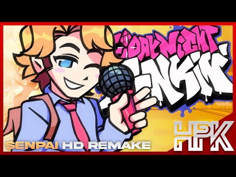 Friday Night Funkin' - Senpai | HD Remix [HPK]