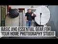 Basic Essential Gear for your Home or Small Photography Studio Set Up