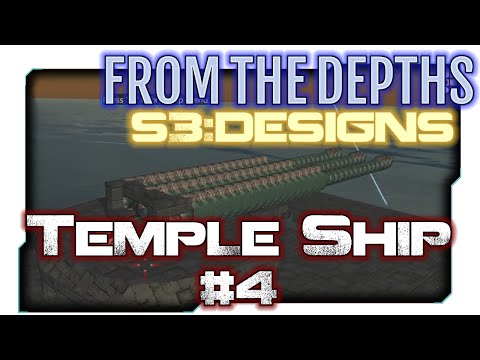 From the Depths:S3 Designs 16 - Temple Ship (Main Cannon)