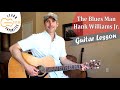 The Blues Man - Hank Williams Jr. - Guitar Lesson | Tutorial