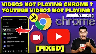 Videos Not Playing On Chrome Android || Youtube Videos Not Playing Chr