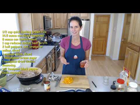 Unstuffed Pepper Skillet