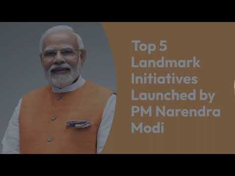 Top5 Landmark Initiatives Launched by PM Narendra Modi #narendramodi #modi #politics #india