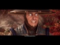 Mortal Kombat 11 Raiden Sees All His Timeline Fights Against Liu Kang Story Cutscene