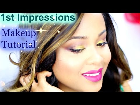 1st Impressions Makeup Tutorial with New Products ✿ Makeup Geek Too Faced NYX ✿ Kimmy Boutiki