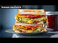 Korean Sandwich Egg Sandwich Cheezey Sandwich Mayo Sandwich