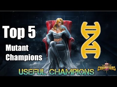 Top 5 Useful Mutant Champions- Marvel Contest of Champions