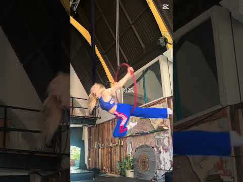 2025 aerial journey #flyingpole #aerialhoop #aerialsilks #circus #aerialrope