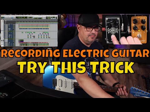 Recording Electric Guitar Production Tip for Big Guitars