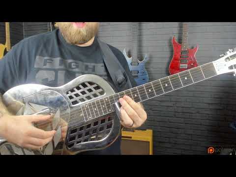 Delta Blues Slide Guitar Lick Lesson - Sylvester Weaver Style