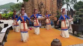 Traditional Dances at Ponagar Cham Towers, Nha trang City 2023