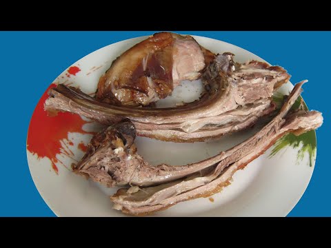 Roasted lamb. Fantastic lamb from the oven.