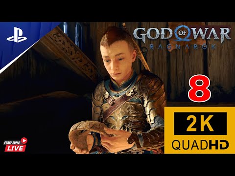 GOD OF WAR RAGNAROK Gameplay Walkthrough Part 8 FULL GAME PS5 2K HDR