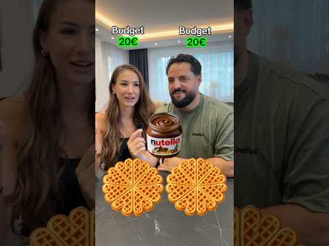 Welche Waffel findet ihr besser? 🧇#waffel #challenge #couplechallange #game #viral