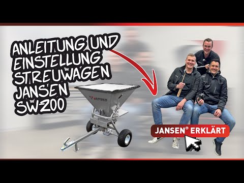Jansen SW-200 spreader – areas of application and instructions.