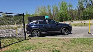 DPS Parallel parking,  Real test #texas #dps #parallelparking
