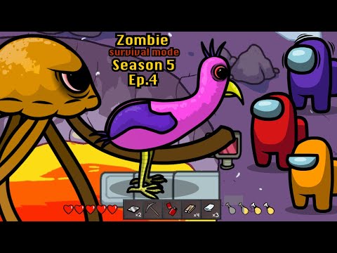 Opila Bird Garten of Banban Zombie 🛠 Survival Mode Among Us Ep 4 - Animation