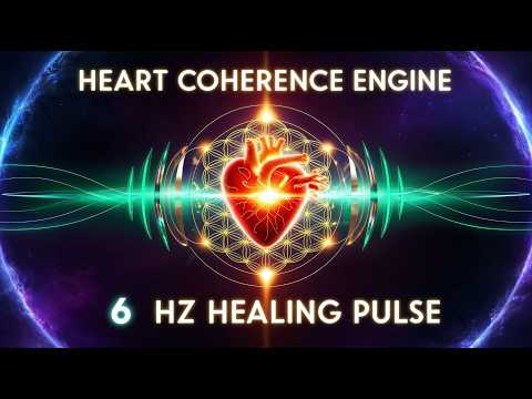 Heart Coherence Engine | 6 Hz Healing Pulse | 12 Hour Black Screen