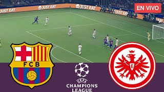 🔴Barcelona vs Frankfurt EN VIVO⚽ UEFA Champions League 25/26 Partido completo - Videojuegos