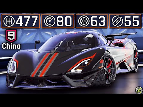 Testing the GOLD SSC Tuatara Striker in Multiplayer: Asphalt 9 China