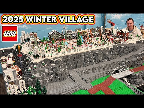 Upgraded 2025 LEGO Winter Village Full Overview!