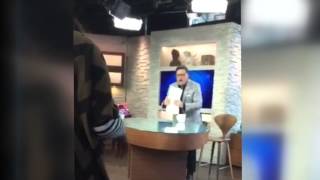 News anchor freaks out during commercial break