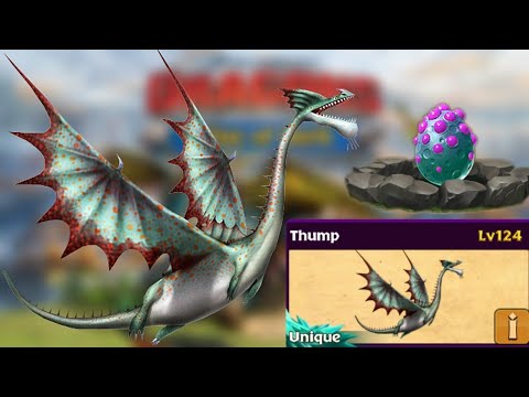 THUMP Max Level 124 Titan Mode - Unique Raincutter - Dragon:Rise of Berk