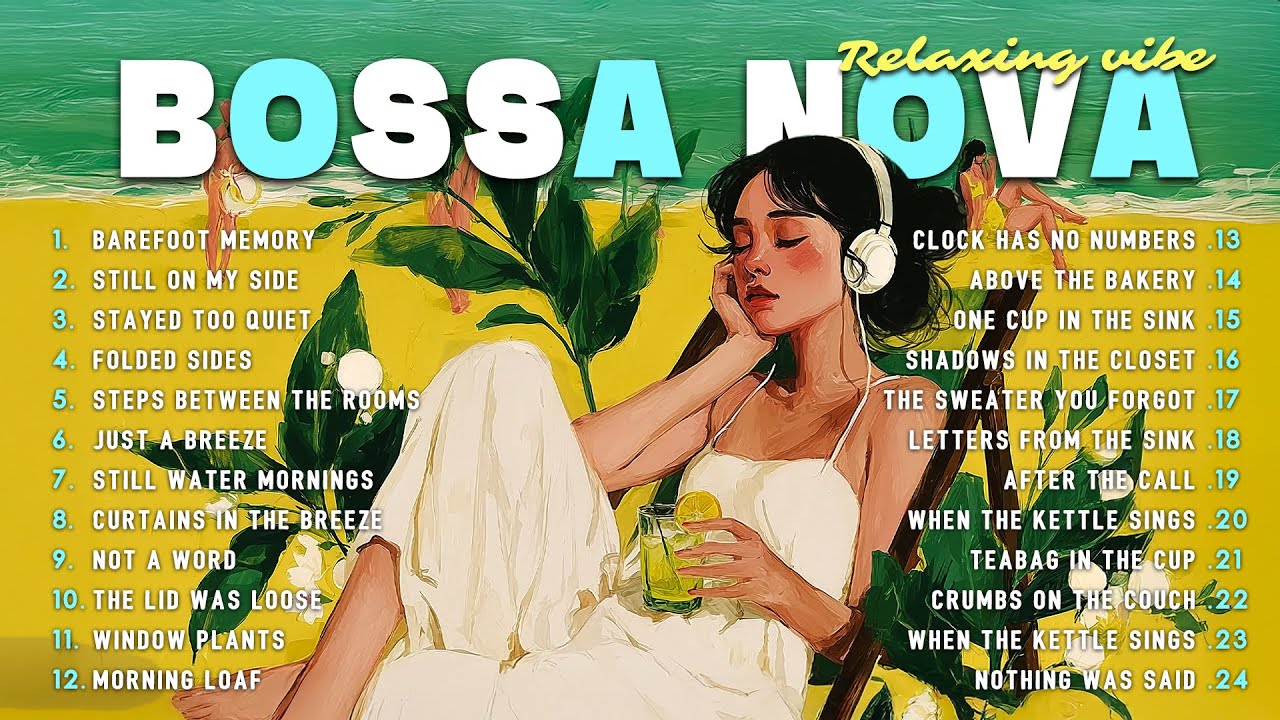 Bossa Nova Covers 2025 🎧 Smooth Jazz Covers for Study, Working, Deep Focus 🌿🎶