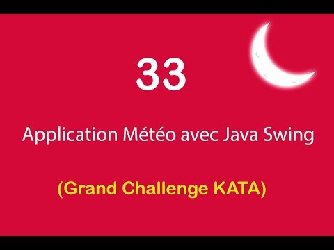 Application Météo avec Java Swing FIN KATA
