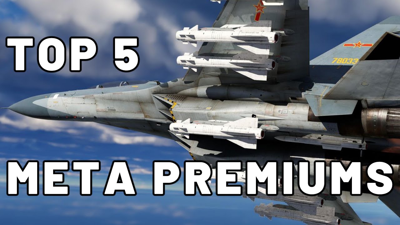 Top 5 Meta Premium Jets for Grinding | War Thunder Air RB