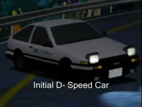 Initial D- Speed Car