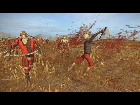 5000 Archers vs 6000 Zombies Warhammer Total War