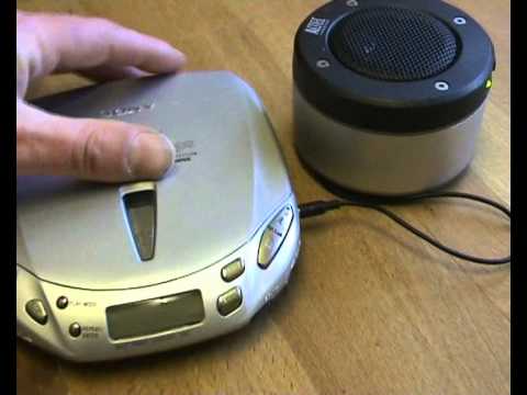 Sony Discman CD Audio Book Player 'Resume Play' re-starts CD from where you stopped, like a tape