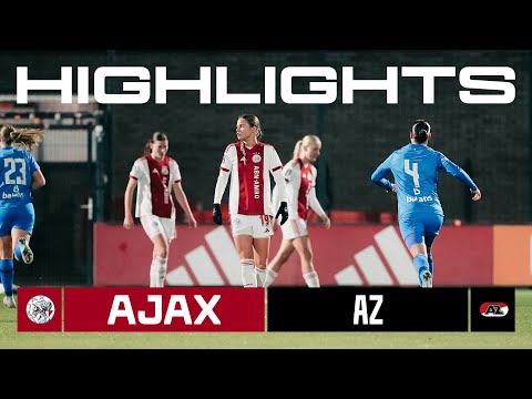 Highlights Ajax Vrouwen - AZ Vrouwen | Beker