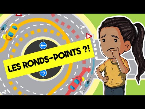 COMMENT BIEN prendre un ROND-POINT (carrefour à sens giratoire) ?