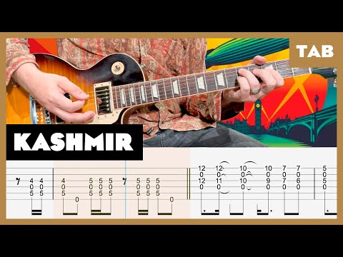 Led Zeppelin - Kashmir - Guitar Tab | Lesson | Cover | Tutorial