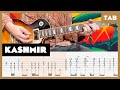 Led Zeppelin Kashmir Guitar Tab Lesson Cover Tutorial