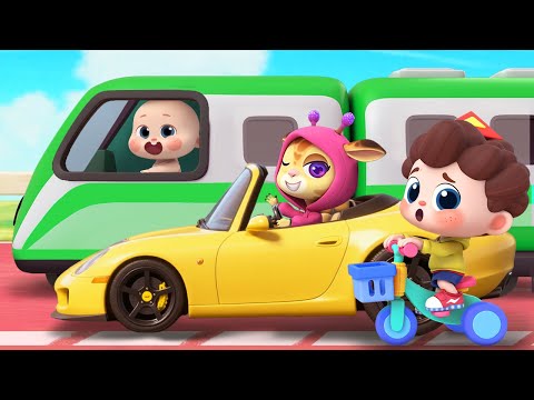 Vehicles Song | Zoom! Zoom! What Vehicle is the FASTEST?  | Nursery Rhyme & Kids Songs | BabyBus
