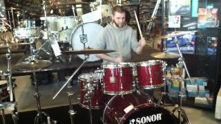 Video thumbnail for Test Sonor Delite set @ Drumland by terpstramuziek_drumland